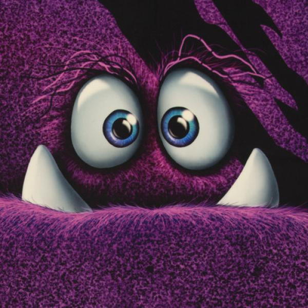 Taschenpanel ca. 1m Monsta Lila by Thorsten Berger von Swafing